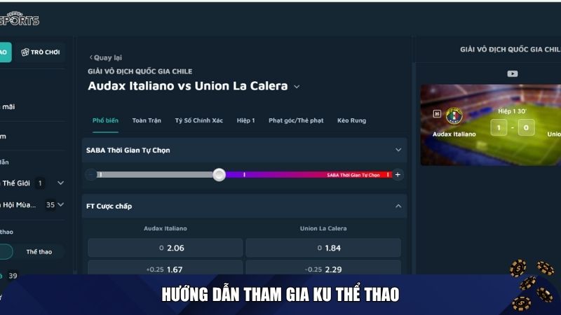 Hướng dẫn tham gia Ku thể thao